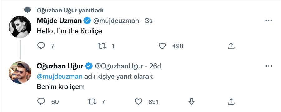 mujde uzman ile oguzhan ugur yeniden baristilar 